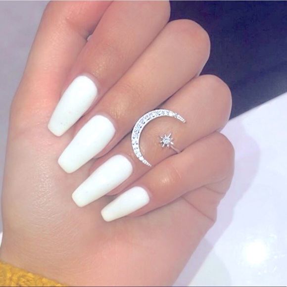 Shiny + sparkling ring with rhinestones - Picture 4 of 4